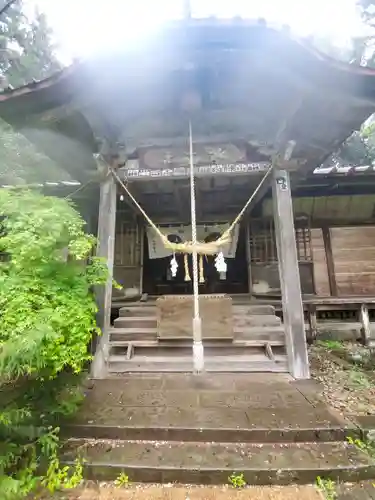 那須神社の本殿・本堂