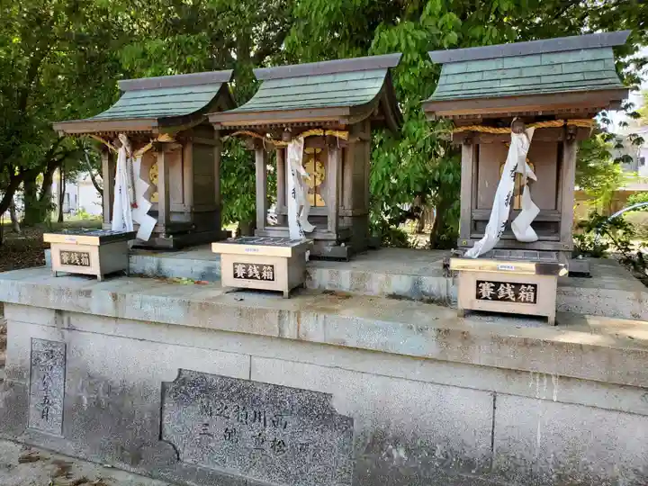加古八幡神社の末社・摂社