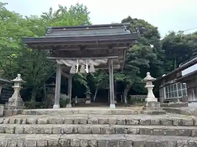 國坂神社の山門・神門