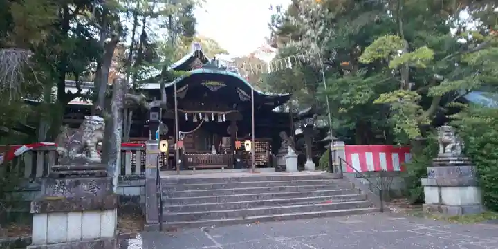 岡崎神社の本殿・本堂