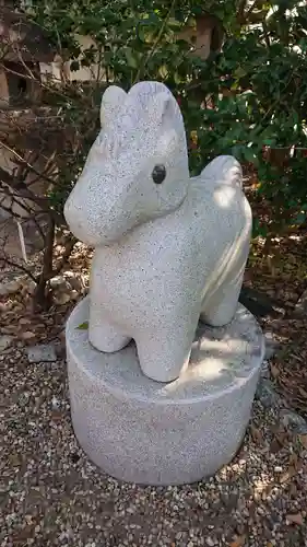 綱敷天満神社の狛犬