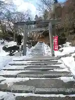 三春大神宮の鳥居