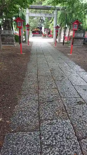 鴻神社の鳥居