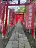 於菊稲荷神社の鳥居