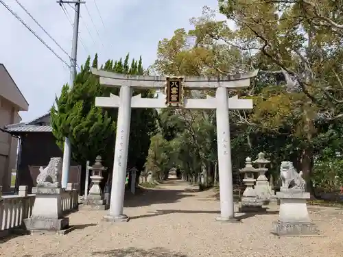 八雲社の鳥居