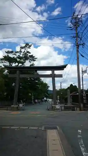 阿蘇神社の鳥居