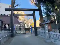 高円寺氷川神社の鳥居