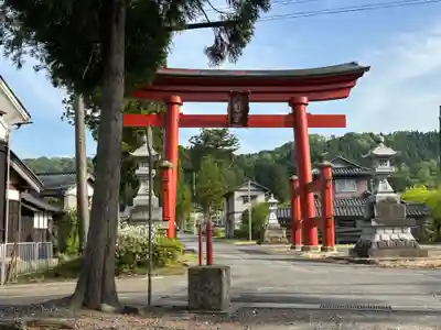 大塩八幡宮の鳥居
