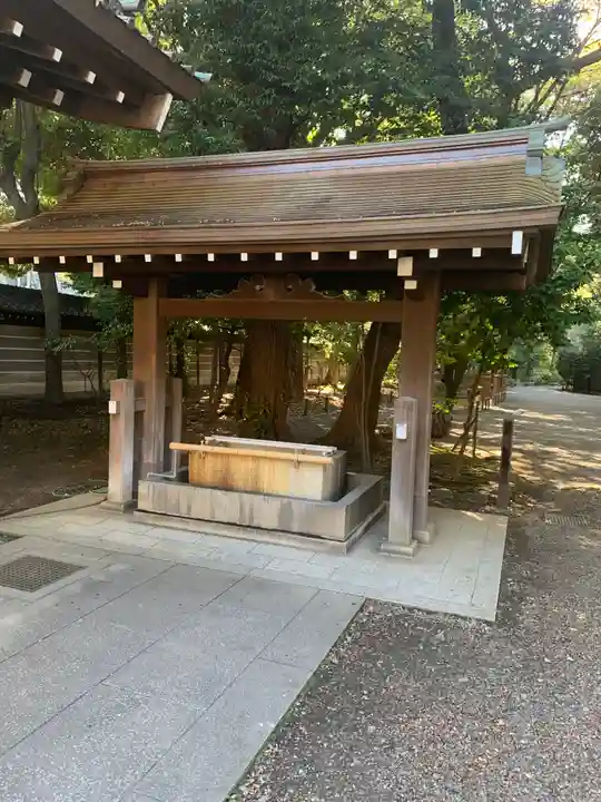靖國神社の手水舎