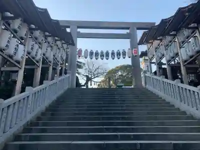 伊勢山皇大神宮の鳥居