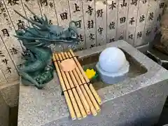 露天神社（お初天神）の手水