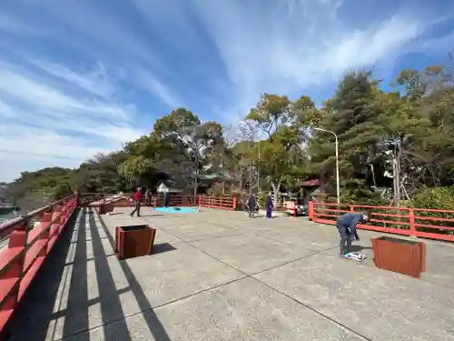 多摩川浅間神社の景色