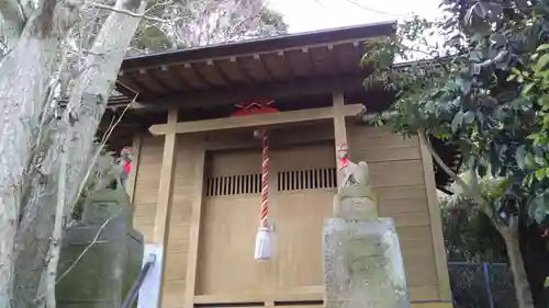 神力稲荷神社の本殿