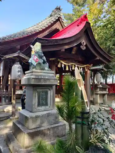 清洲山王宮　日吉神社の狛犬