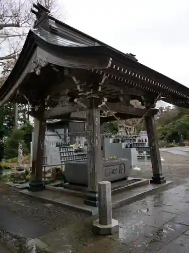 高蔵寺の手水舎