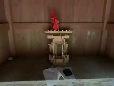 神社（名称不明）の本殿・本堂