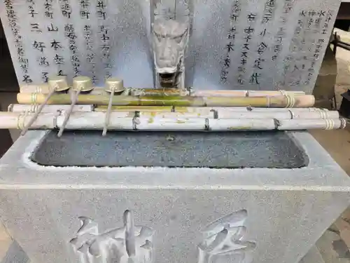 水天宮の手水舎