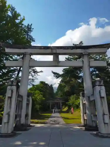 岩木山神社の鳥居