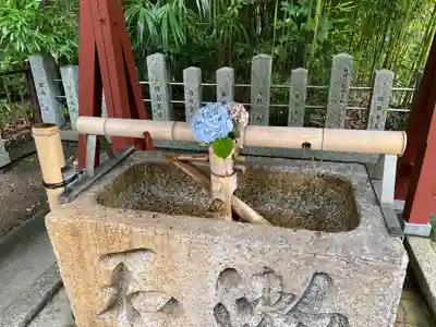 富部神社の手水舎