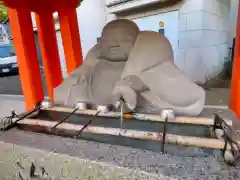 穴八幡宮の手水