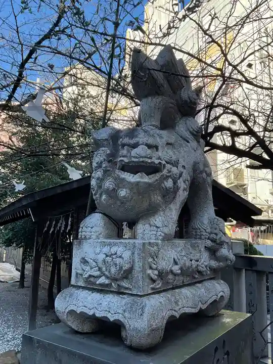 元三島神社の狛犬