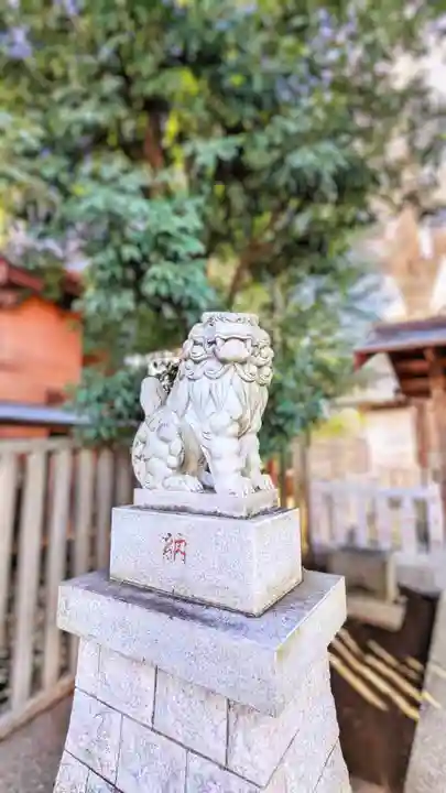 滝野川八幡神社の狛犬