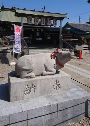 金神社（山田天満宮境内社）の狛犬