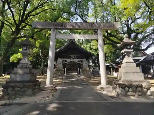 七所神社の鳥居