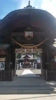 八幡古表神社の山門・神門