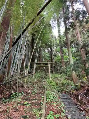 神社(名称不明)の鳥居