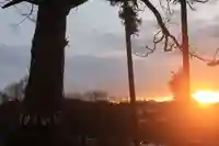 阿久津「田村神社」(郡山市阿久津町)旧社名:伊豆箱根三嶋三社の景色