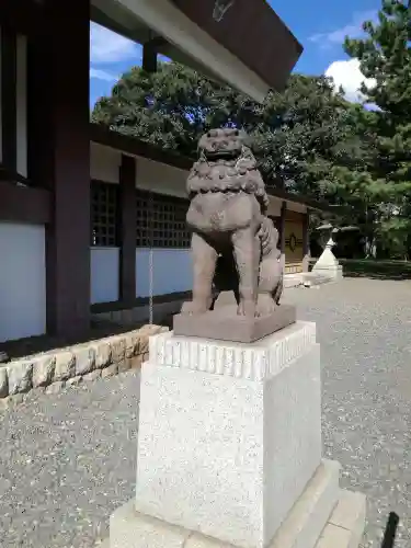 千葉縣護國神社の狛犬