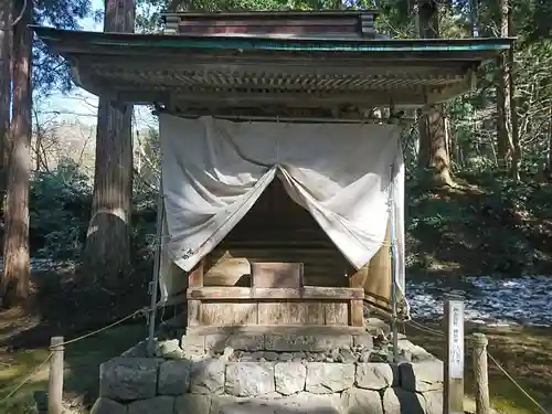 平泉寺白山神社の本殿