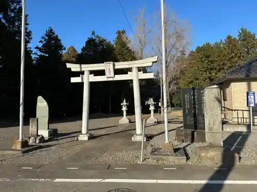 横見神社の鳥居