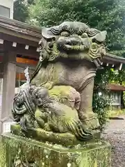 青渭神社の狛犬