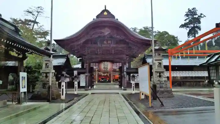 竹駒神社の山門・神門