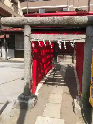 鐘塚稲荷神社の鳥居