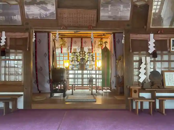 多比鹿神社の本殿・本堂