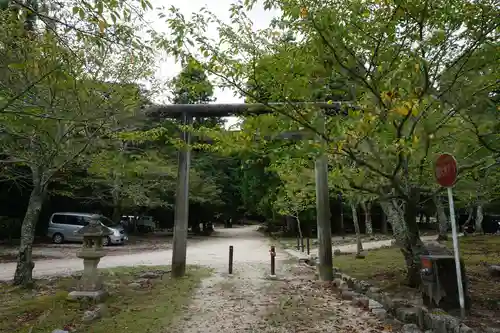 大元神社（厳島神社境外摂社）の鳥居