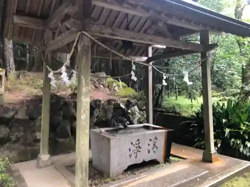 木積神社の手水舎