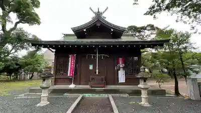間眠神社の本殿・本堂