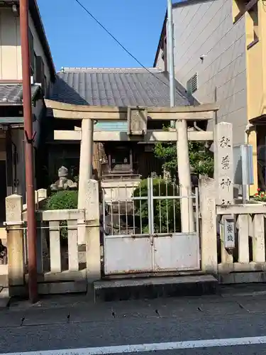 秋葉神社の鳥居