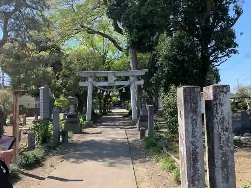 八幡神社の鳥居