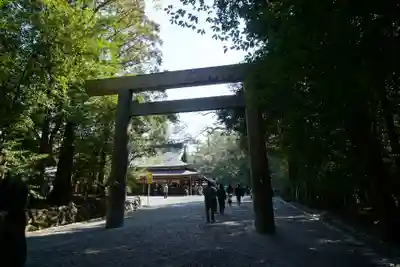 伊勢神宮内宮(皇大神宮)の鳥居