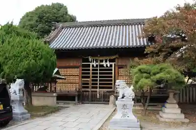 休天神社の本殿・本堂