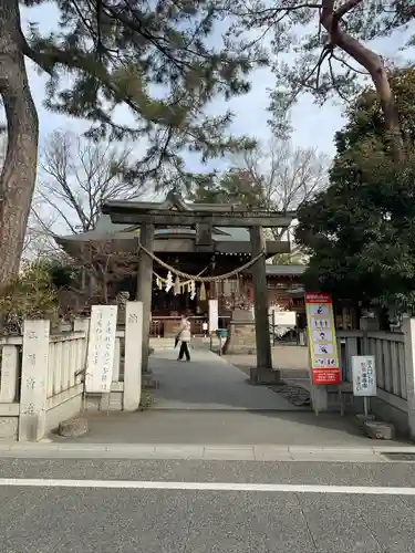 行田八幡神社の鳥居