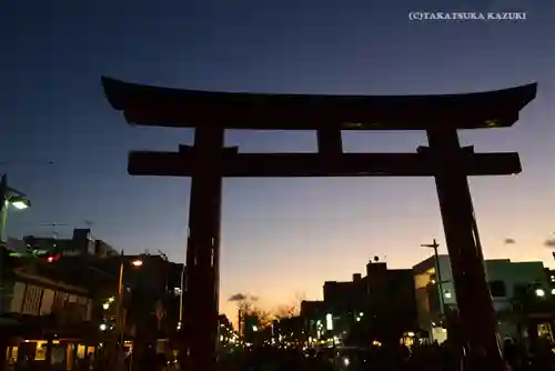 鶴岡八幡宮の鳥居