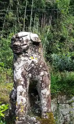 荒倉神社の狛犬