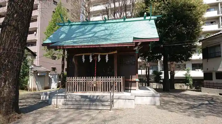 西早稲田天祖神社の本殿・本堂