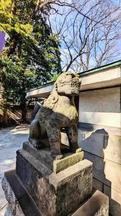 戸越八幡神社の狛犬